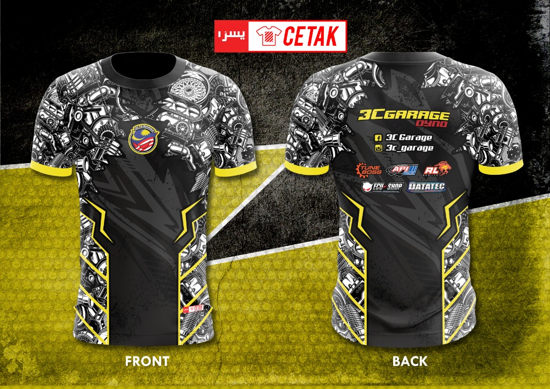 Design 2025 baju sublimation